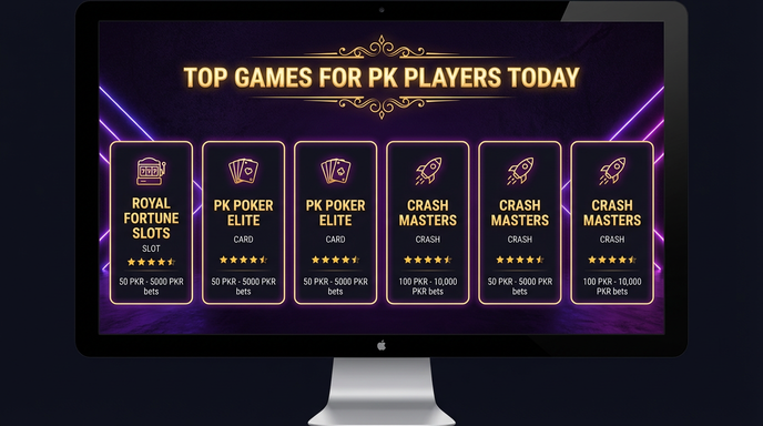 Payment and PKR controls in PK2 Win Game